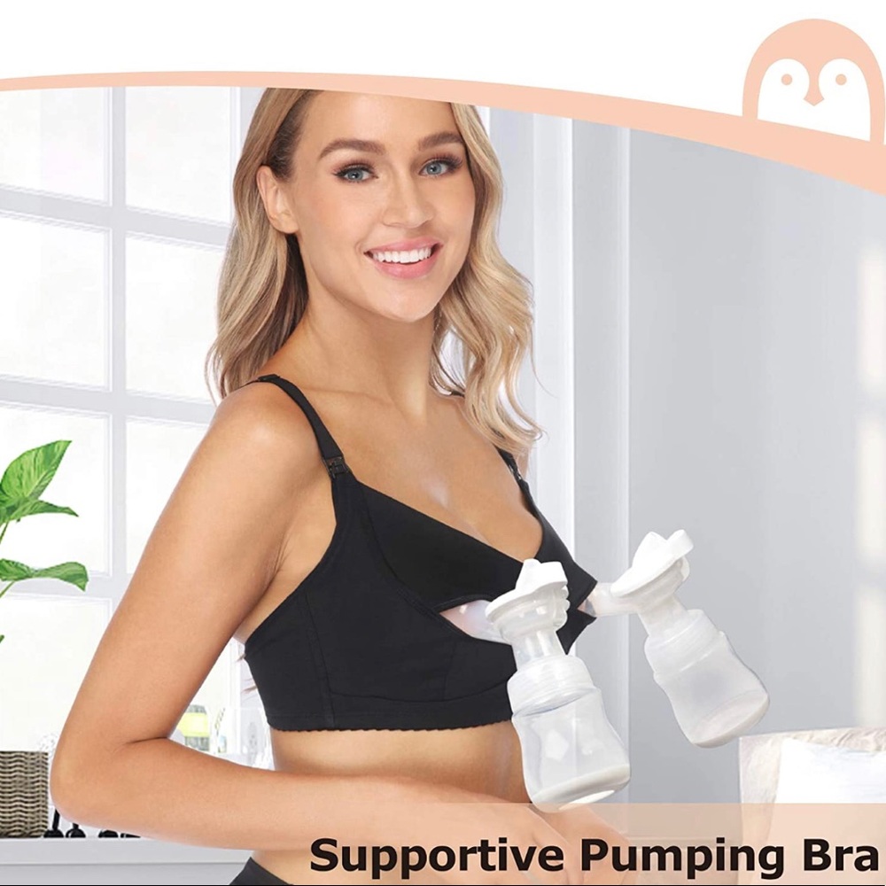 Hands Free Pumping Bra  adjustable